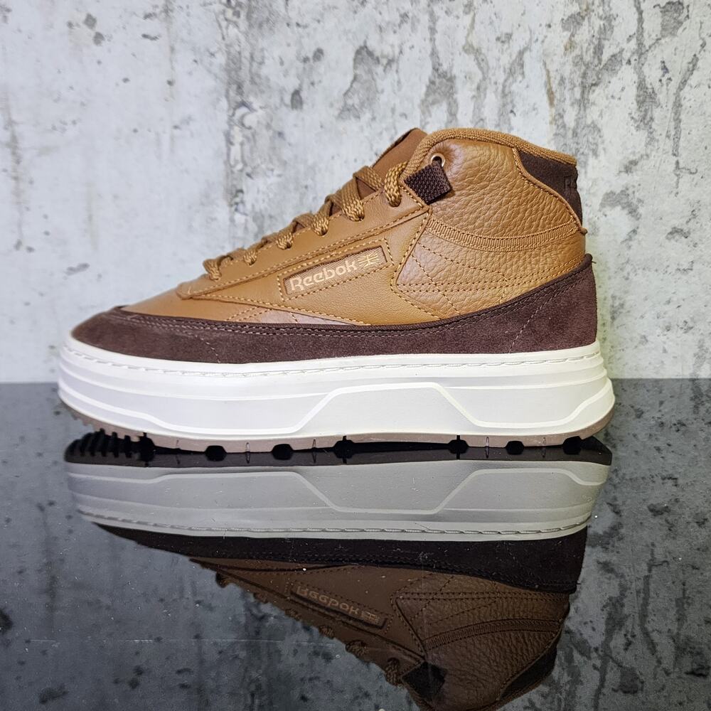 MSRP $110 Reebok Women's Club C Double GEO Mid